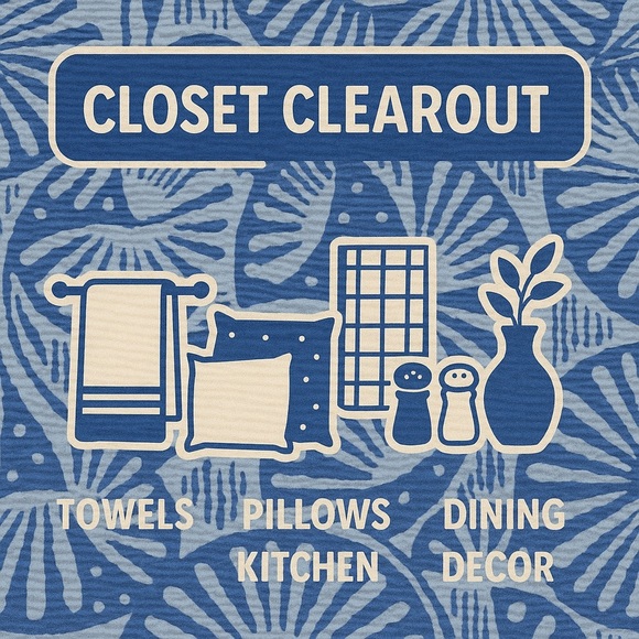 Closet Clean Out Sale! Variety NEW With Tags NWOT LUXURY + Bohemian HOME Goods - Picture 1 of 16